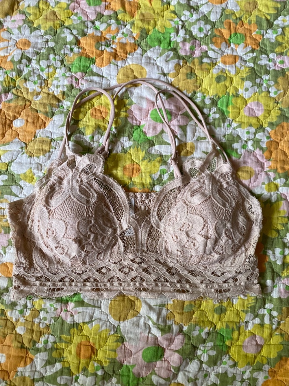 Crochet style Bralette size large